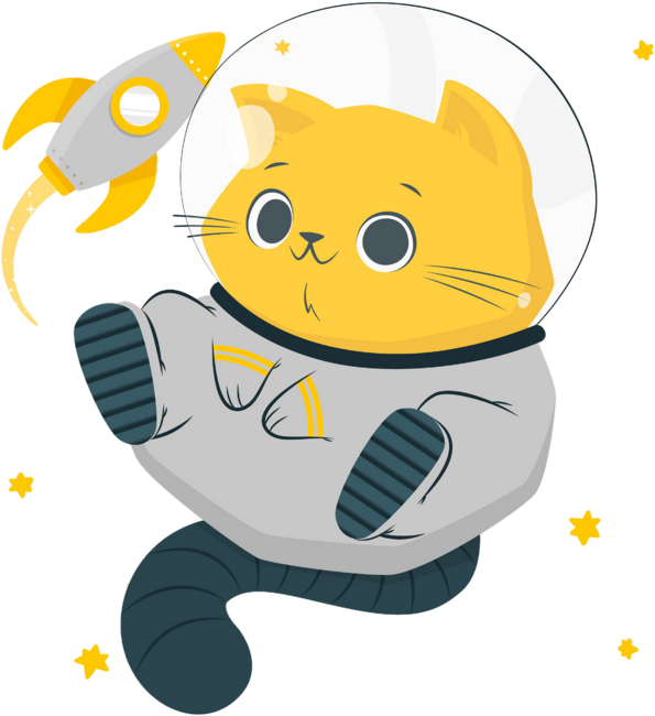 astronaut cat