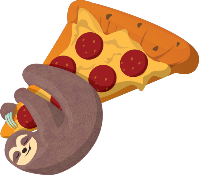 Sloth and Pizza