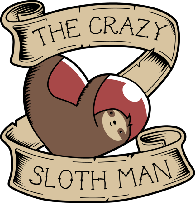 The Crazy Sloth Man Tattoo