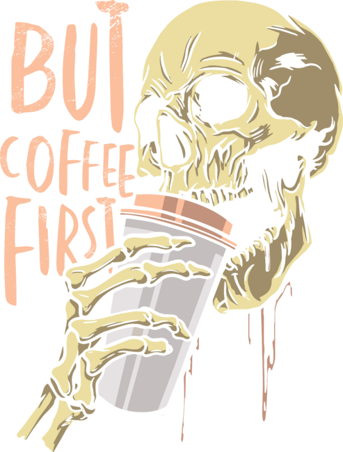 Coffee Skull by TshirtforHumans