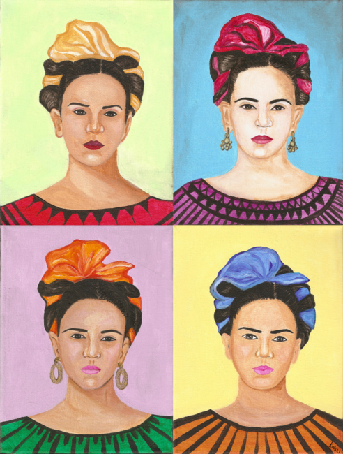 Frida Inspired Pop Art Design