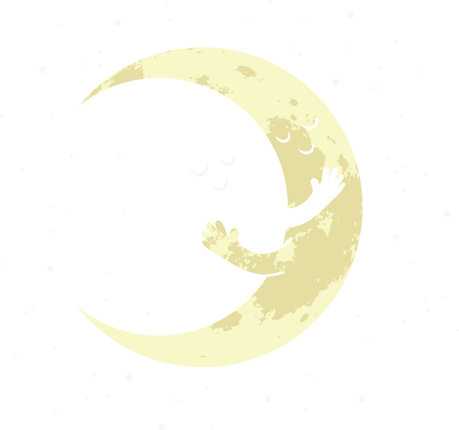 Crescent Moon Hug