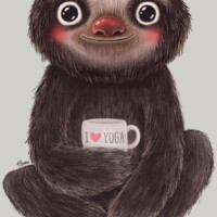 Sloth I♥yoga
