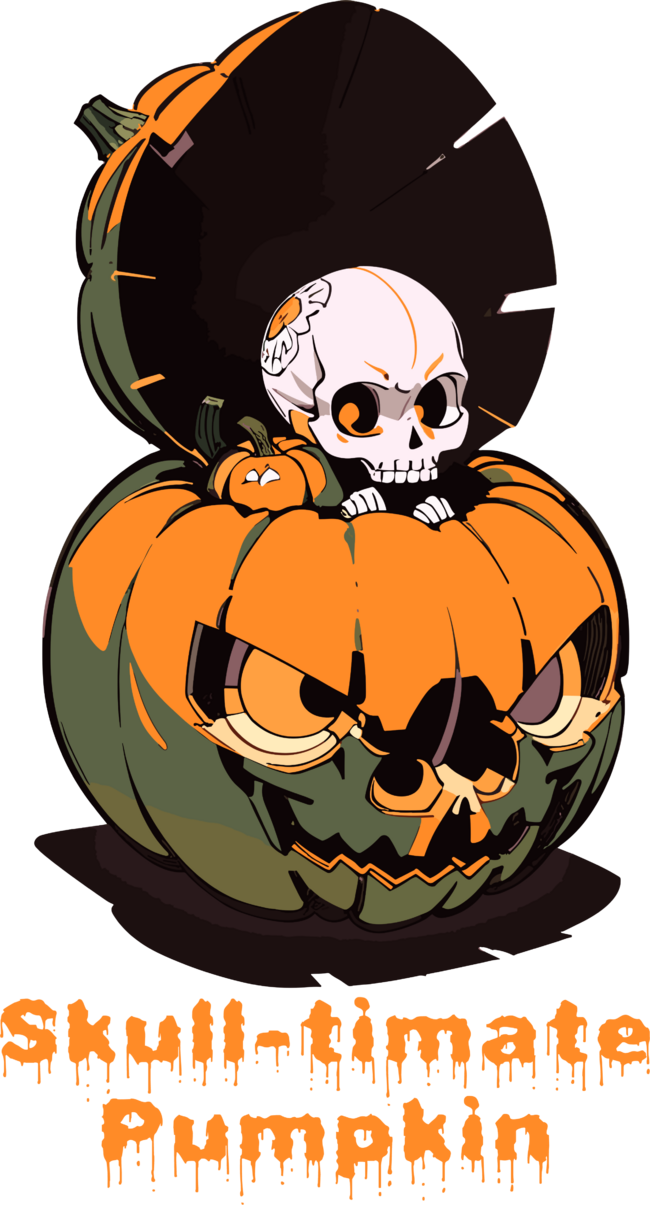 Skull-timate Pumpkin #1 by Vansukma