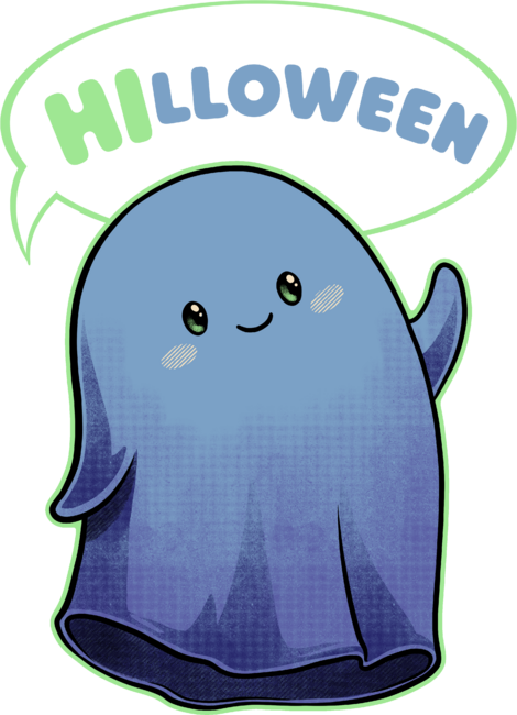 Cute Halloween Ghost Hi - Children Gift