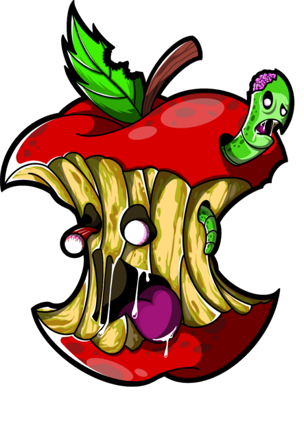 Apple Zombie by silentpls