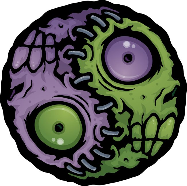 Zombie Yin-Yang by fizzgig