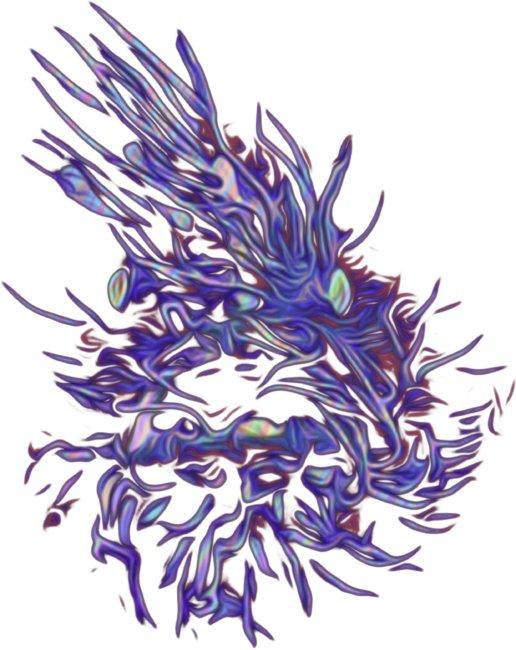 abstract hairy frogfish