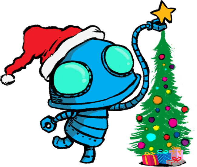 Cute Robot Kids Gift - Christmas Tree Decorations