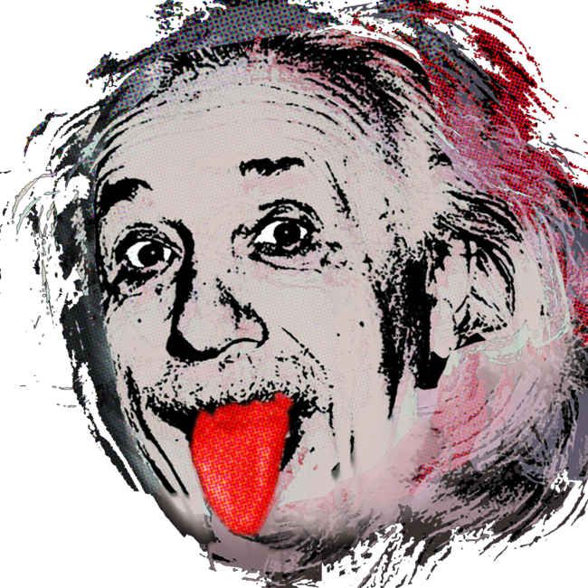 Albert Einstein and Tongue