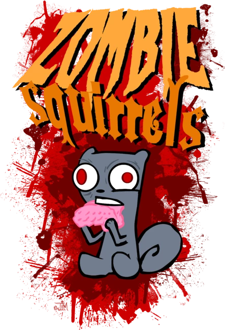 Zombie Squirrels : Foamy The Squirrel