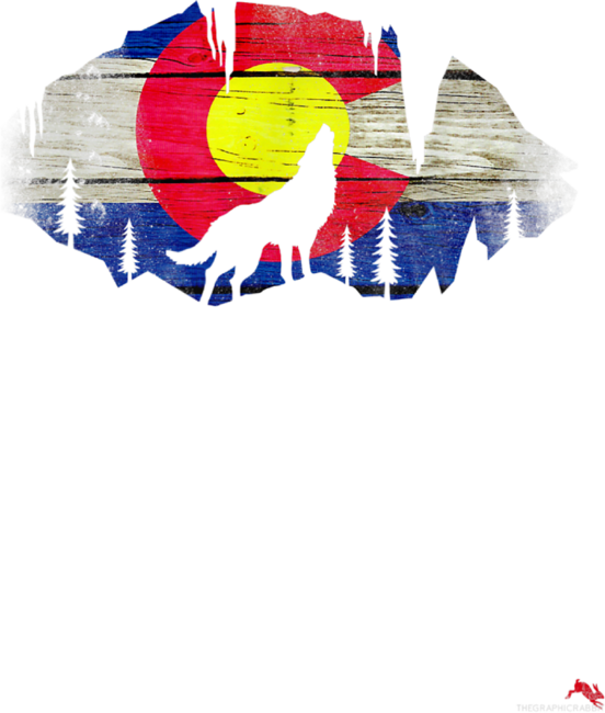 Colorado Wolf T-shirt by HighTech