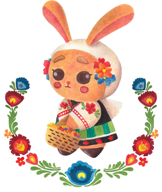 The Polish Flower Bunny