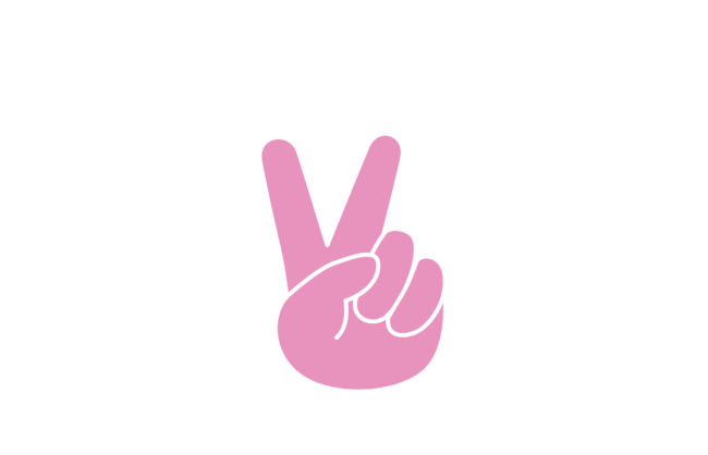 You See A Peace Sign I See 5 6 Inches