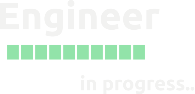 Engineer in progress