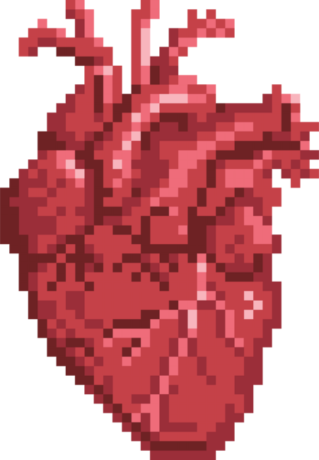 8-Bit Heart (Vice Design Co.) by ViceDesignCo