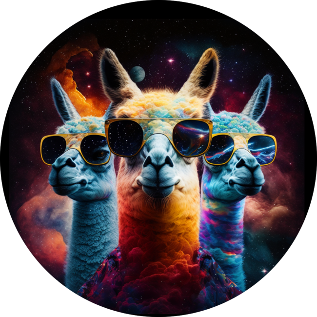 Lama's in space