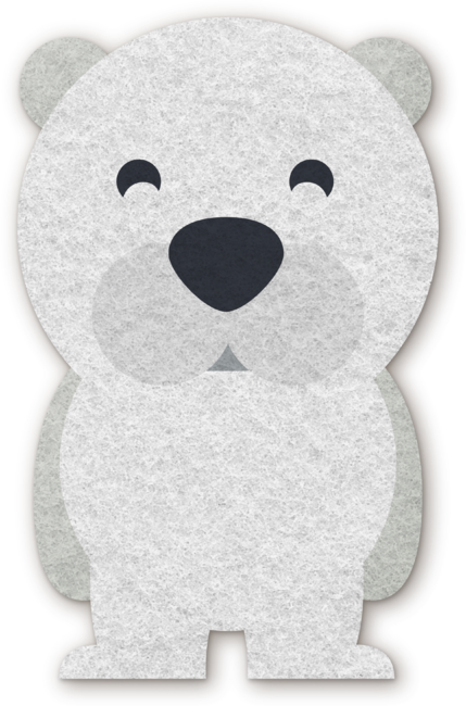 Cute Polar Bear by zeusshop