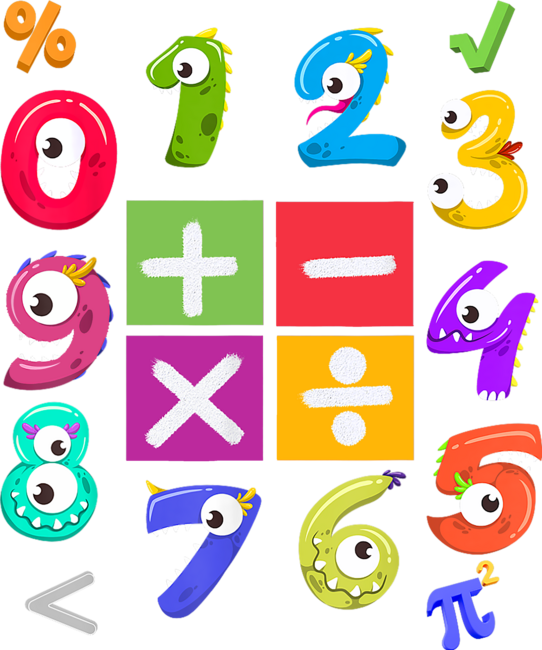 Funny Number Math Lover For Kids by CreativeElle