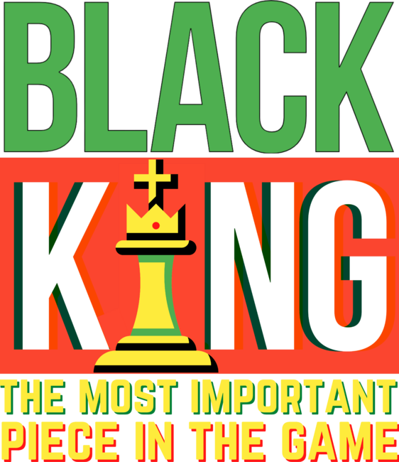 Black King The Most Important Piece In The Game Chess