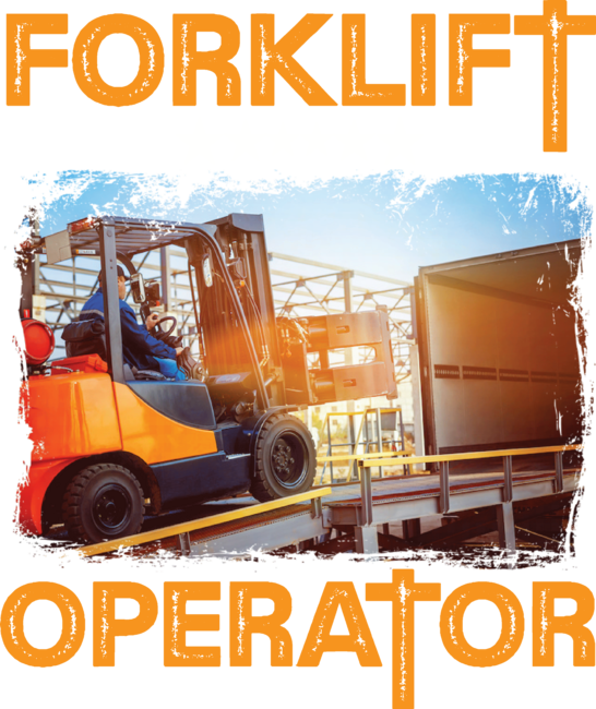 Proud Forklift Operator