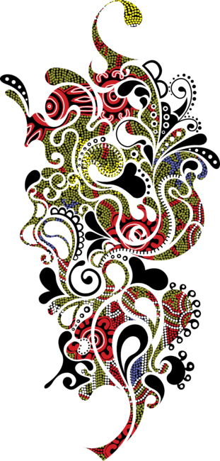 Aboriginal Paisley Design