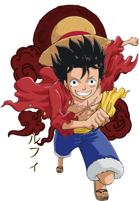 One Piece Anime - Straw Hat Luffy