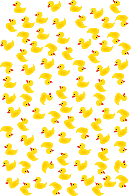 Funny Rubber Ducks Pattern