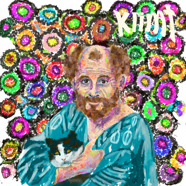Klimt Artist Portrait