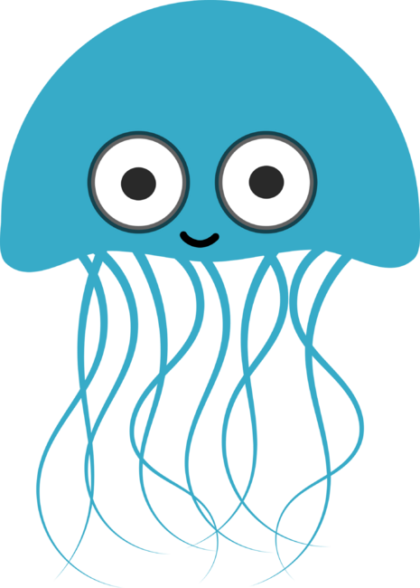 Smiley Jellyfish by BounceDesigns