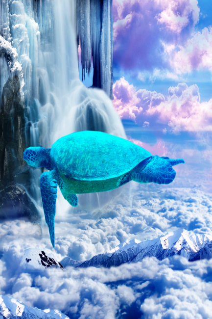 Sky turtle by ShinryuuArt