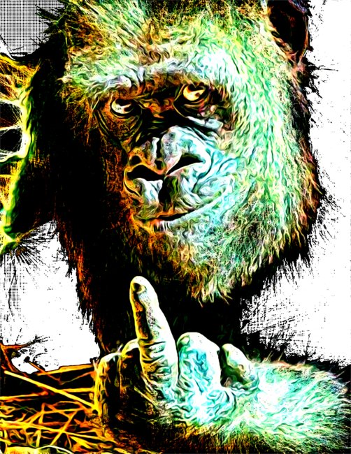 Gorilla Finger