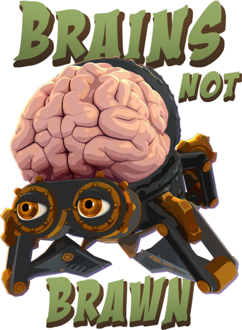 Brainy the Brain by ClaudiuManea