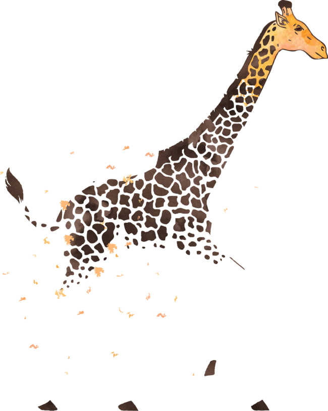 giraffe color off by venusimagination