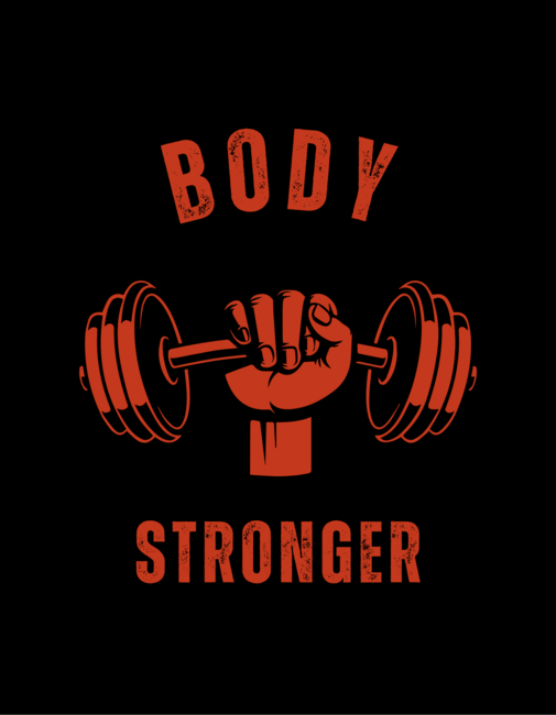 Body Stronger Red by Sheshounets