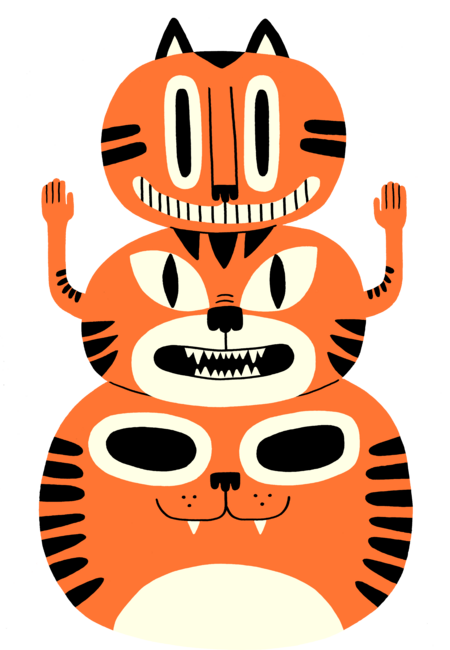 Totem Cat by Jackteagle