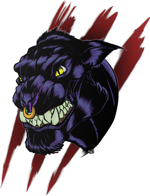 Angry Panther w/ Claw Slash