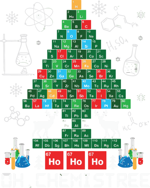 Oh Chemistree Chemist Christmas Science