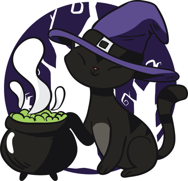 Witch Cat by PushYourself