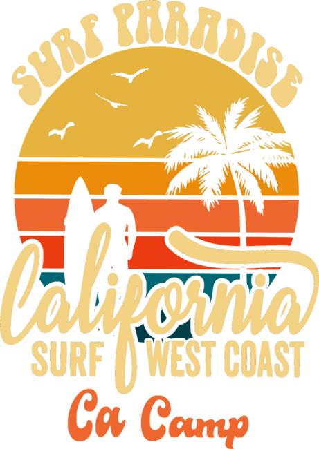 Paradise Califonia Surfing West Coast