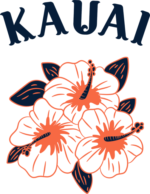 hawaiian hibiscus flowers kauai island design Kauai