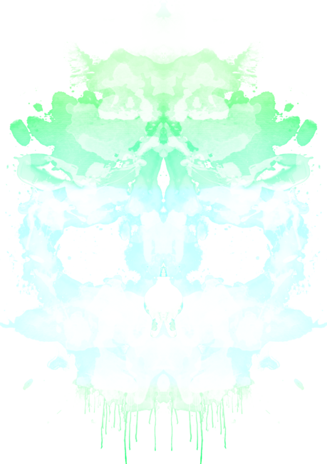 Rorschach Skull white