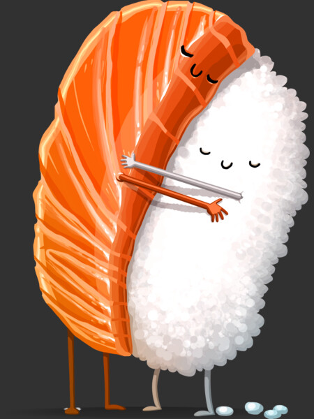 Sushi Hug by andremullerdko