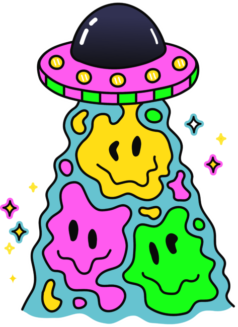 UFO. Psychedelic