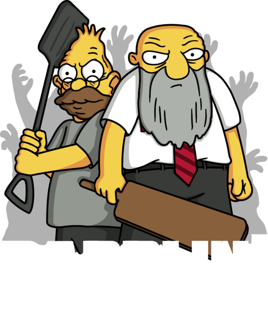 Paddlin' the dead!