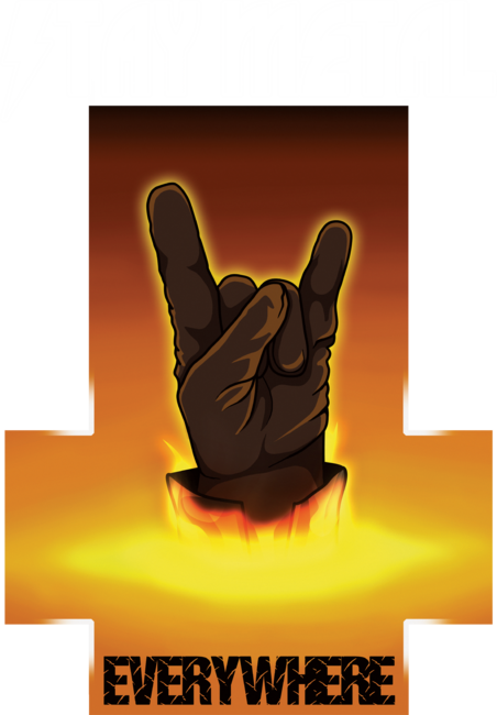 Heavy Metal Sign of the Horns