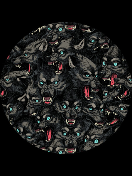 Wolf Pack Pattern by Freeminds