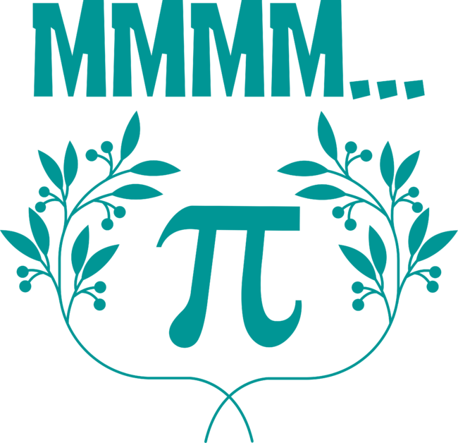Mmmm Pi Day Funny Math Teacher Humor by Wortex