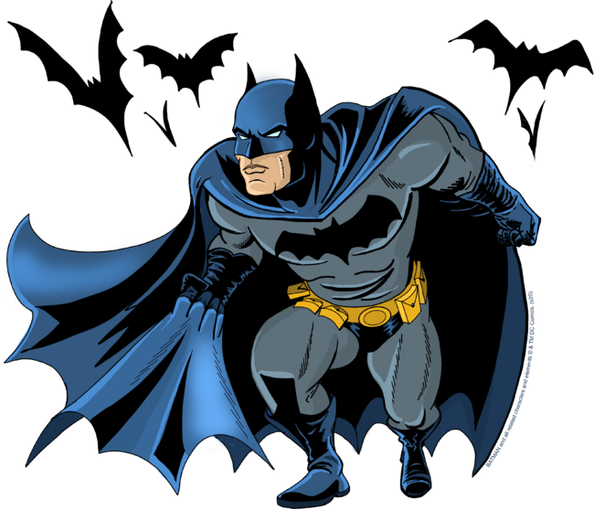 Dark Knight Lunge for DCComics