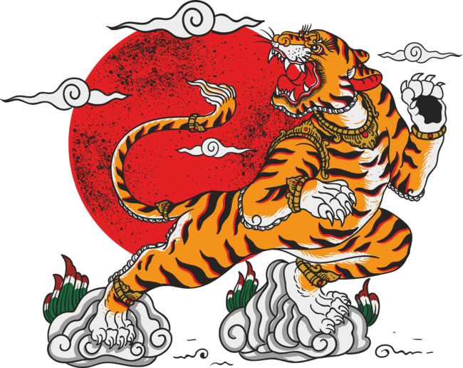 Samurai tiger